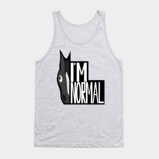 Normal Horse - "I'm Normal" Tank Top